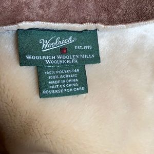 Woolrich 50x68 soft throw tan and brown